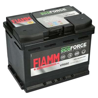 Akumulator Fiamm EcoForce AGM 12V 60Ah 680A
